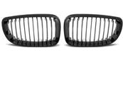 Paire grilles calandre BMW serie 1 E87/E81/E82/E88 07-13 noir brillant