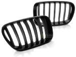 Grilles de calandre BMW X3 F25 10-14 Glossy & Mat Noir