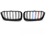 Grilles de calandre BMW serie 3 F30/F31 de 2011 a 2018 Noir Brillant 3 couleurs
