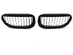 Grille de calandre avant BMW Serie 6 E63 / E64 de 2002 a 2010 Noir brillant