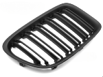 Grille de calandre avant BMW X1 E84 de 2009 a 2014 noir matt