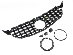 Grille calandre Mercedes classe C W205 de 2014 a 2021 Look GT Noir