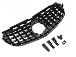 Grille calandre Mercedes classe E W212 de 2013 a 2016 Look GT Noir