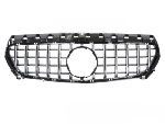 Grille calandre Mercedes CLA W117 de 2013 a 2019 Look GT Noir Chrome