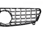Grille calandre Mercedes Classe A W176 de 2015 a 2018 Chrome Noir Brillant