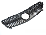 Grille calandre Mercedes Classe A W176 de 2015 a 2018 Chrome Noir Brillant
