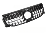 Grille calandre Mercedes GLB X247 de 2019 a 2023 Noir Brillant Chrome