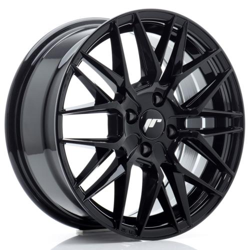 Jante JR Wheels JR28 16x7 ET40 - 4x100 - Noir brillant