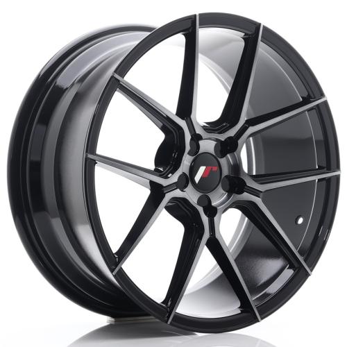 Jante JAPAN RACING JR30 19x8,5 ET20-42 5H BLANK Black Brushed Tinted Face