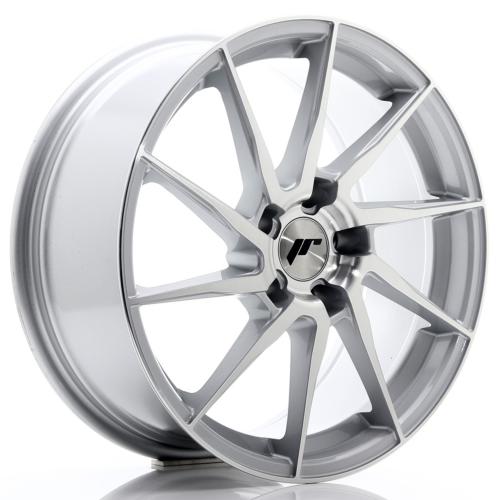 Jante JAPAN RACING JR36 18" x 8" 5x120 ET 35 Brushed Silver