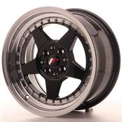 Jante JAPAN RACING JR6 16" x 8" 4x108 4x100 ET 25 Black