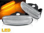 Paire de Clignotant Repetiteur Led Fiat Punto de 12-18 Clair Led Dynamique