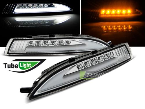 Paire Clignotant VW Volkswagen Scirocco 2008 a 2014 Chrome Led