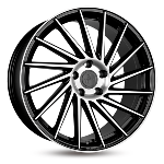 Jante Keskin KT17 20x9 ET40 5/112 BLACK FRONT POLISH