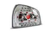 Paire de feux arriere Audi A3 8L de 08/1996 a 08/2000 LED chrome