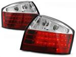 Paire de feux arriere Audi A4 berline de 10/2000 a 10/2004 LED rouge et blanc