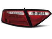 Paire de feux arriere Audi A5 07-11 LED BAR Rouge blanc