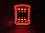Paire feux arriere Jeep Wrangler 91-06 FULL LED Dyn Rouge Blanc