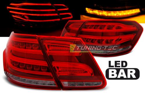 Paire de feux arriere Mercedes classe E W212 09-13 FULL LED rouge fume