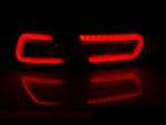 Paire de feux arriere Mitsubishi Lancer 8 08-11 LED BAR rouge fume