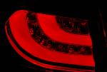 Paire de feux arriere VW Golf 6 08-12 rouge blanc led Bar