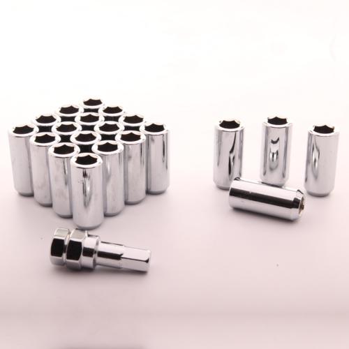 Kit de Visserie Japan Racing Silver long imbus lug nuts 12x1,5