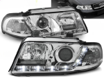 Paire de feux phares Audi A4 B5 de 1999 a 2000 Daylight led chrome