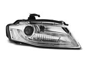 Paire de feux phares Audi A4 B8 08-11 Xenon Daylight DRL led chrome