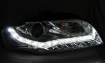Paire de feux phares Audi A4 B7 de 2004 a 2008 Daylight cligno led chrome