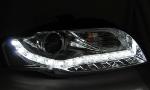 Paire de feux phares avant Audi A4 B7 04-08 Daylight cligno led chrome