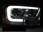 Paire de feux phares Dodge Ram 06-08 LED LTI chrome
