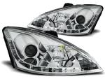 Paire de feux phares Ford Focus 01-04 Daylight chrome