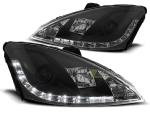 Paire de feux phares Ford Focus 01-04 Daylight noir