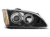 Paire de feux phares Ford Focus MK2 04-08 angel eyes noir