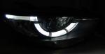 Paire de feux phares Mazda CX5 11-15 LED DRL noir