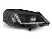 Paire de feux phares Opel Astra G 97-04 Daylight led noir