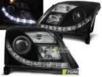 Paire de feux phares Opel Vectra C 02-05 Daylight led noir