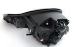 Paire de feux phares Porsche 911 type 996 de 1996 a 2004 Daylight LED Noir Mat