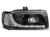 Paire de feux phares Volkswagen Polo 6N 1994-1999 Daylight led noir