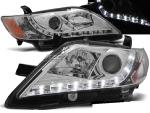 Paire de feux phares Toyota Camry 6 XV40 06-09 Daylight LED chrome