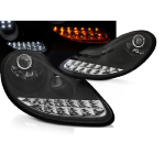 Paire de feux phares Porsche Boxster 96-04 Daylight LED Noir