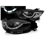 Paire de feux phares Mazda CX5 11-15 LED DRL noir