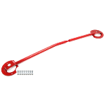 Barre anti rapprochement Acier avant Peugeot 306 de 1993 a 2001 - rouge