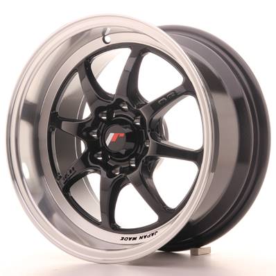 Jante JAPAN RACING TFII 15" x 7,5" 4x108 4x100 ET 30 Black