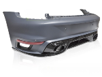 Pare choc arriere Porsche 911 de 2019 a 2024 Look Sport PDC