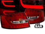 Paire de feux arriere Audi A6 C6 berline 04-08 LED BAR rouge blanc