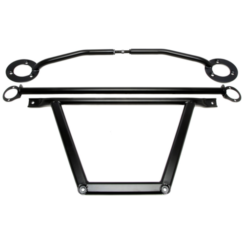 Kit de barres anti rapprochement BMW serie 3 E36 316i M43 1993 a 2000 - Acier noir