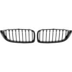 Grilles de Calandre BMW Serie 4 F32/F33/F36 2013 a 2020 Noir Mat