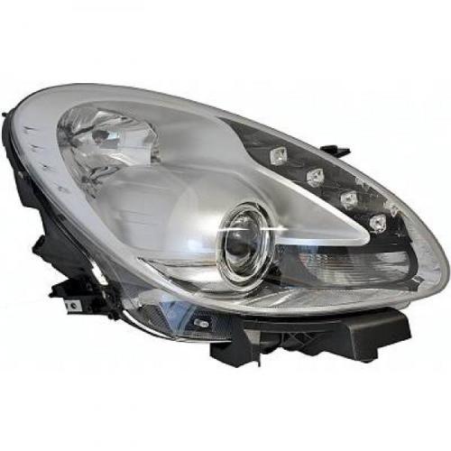 Feu phare avant droit (passager) Alfa Giulietta de 2010 a 2017 Halogene argent