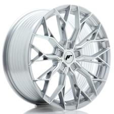 Jante JR Wheels JR49 19x8 ET20-40 - 5 trous sur mesures - Silver machined face